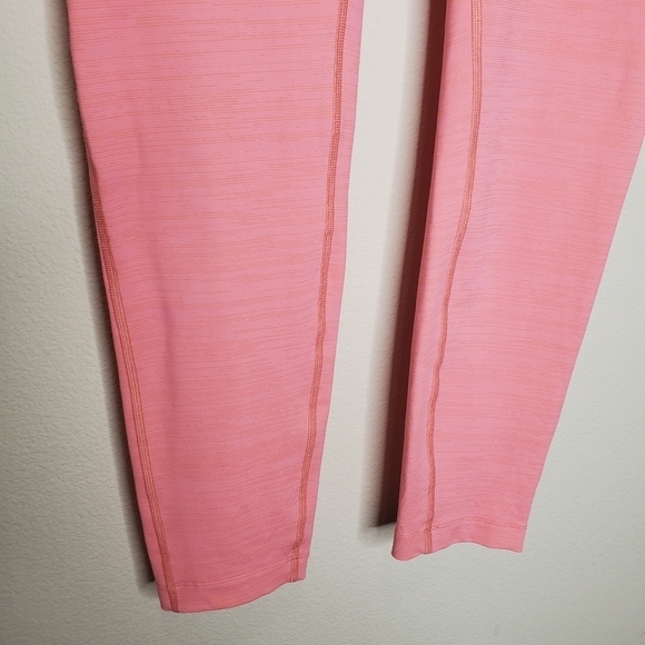 Outdoor Voices Pink Striped High Rise Flex Tech Sweat 7/8 Leggings - Picture 7 of 11